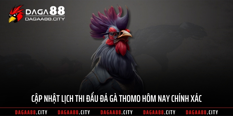 Cập Nhật Lịch Thi Đấu Đá Gà Thomo Hôm Nay Chính Xác