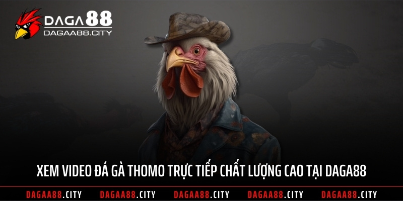Xem Video Đá Gà Thomo Trực Tiếp Chất Lượng Cao Tại DAGA88